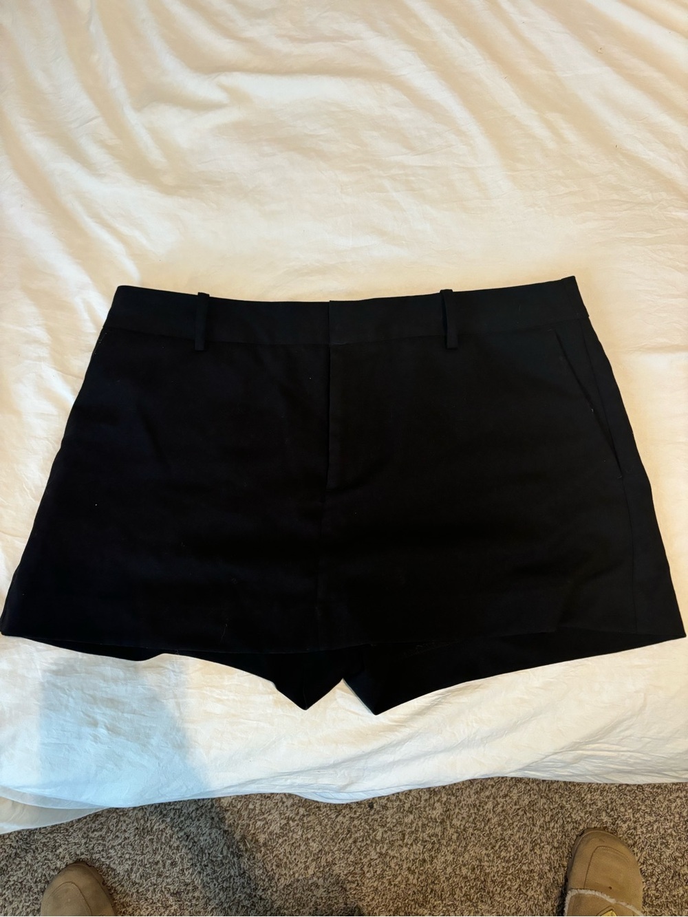 Zara Black Tailored shorts